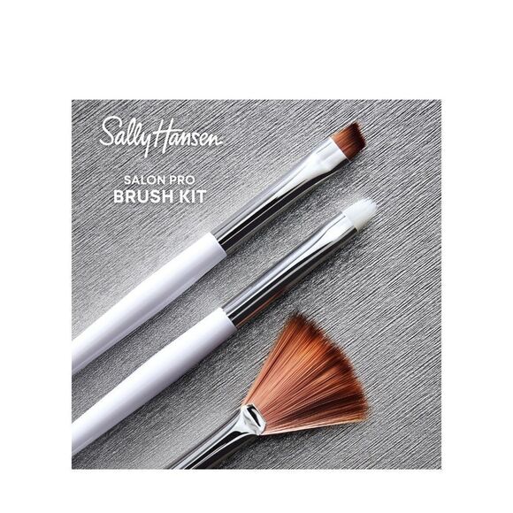 $5 🌙 Sally‎ Hansen Pro Brush Kit NEW 3 Piece Nail Art Toolkit NEW - Picture 5 of 7